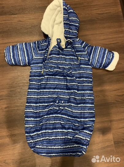 Конверт на выписку для мальчика зима