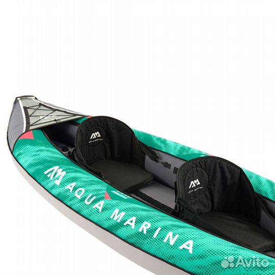 Каяк надувной с веслами aqua marina laxo-320