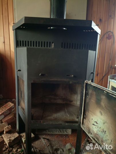 Каминная печь бу