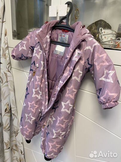Комбинезон сиреневый со заездами 80р Reima