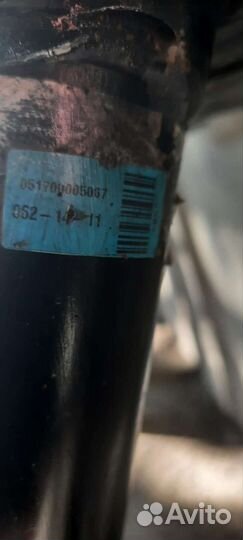 Передние стойки mercedes viano