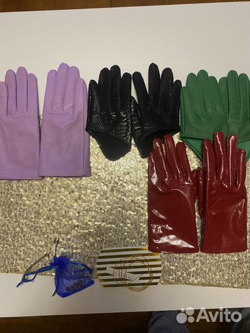 Перчатки женские натуральная кожа новые