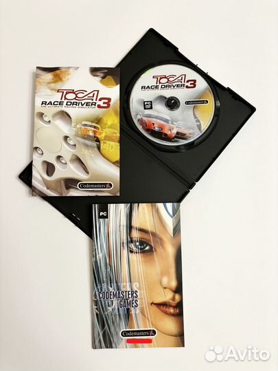 ToCA Race Driver 3 зарубежная лицензия DVD-бокс bo