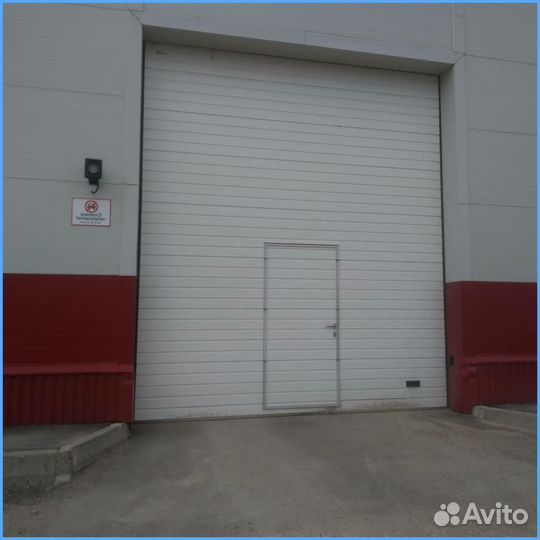 Автоматические секционные гаражные ворота