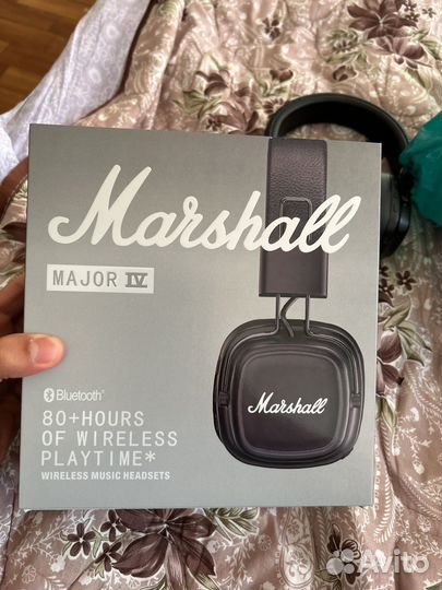 Беспроводные наушники marshall major 4