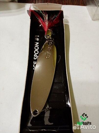 Блесна GT-BIO ICE spoon 40G 9.3cm