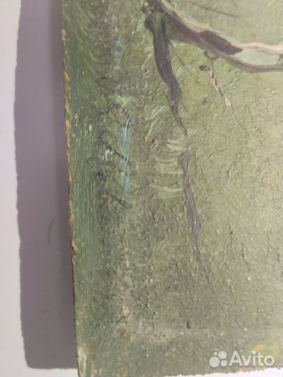 Старинная картина,художник Левитан