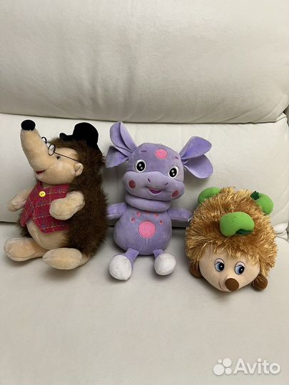 Лунтик и смешные ежики