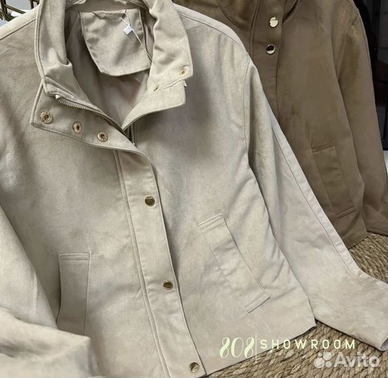 Стильная замшевая куртка