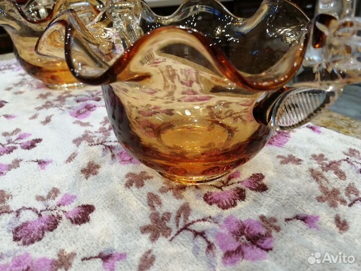 Хрусталь. конфетницы. СССР