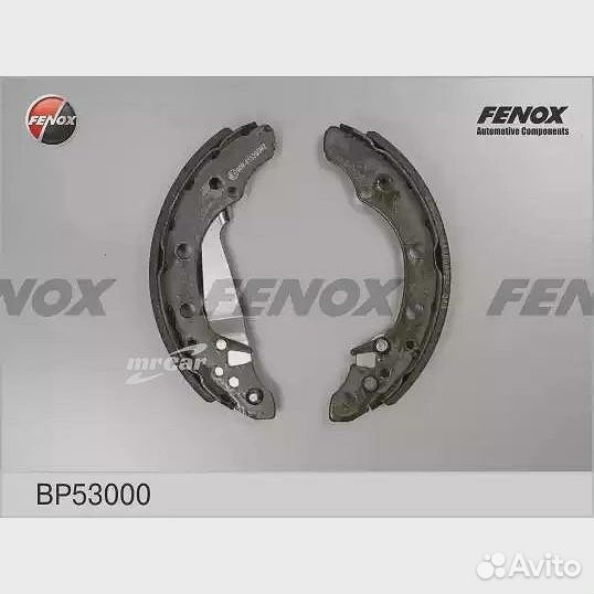 Колодки барабанные Fenox BP53000