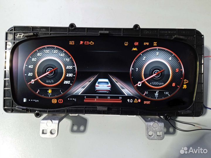 Панель приборов Hyundai Santa Fe TM