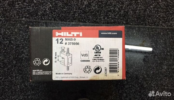 Крепеж Hilti