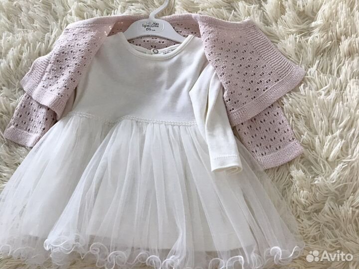 Платье детское 7-9 месецев