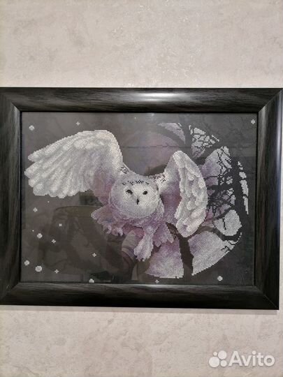 Картина вышитая крестиком