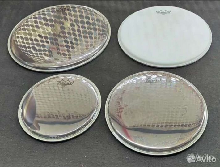 Пластики для барабанов remo emperior clear