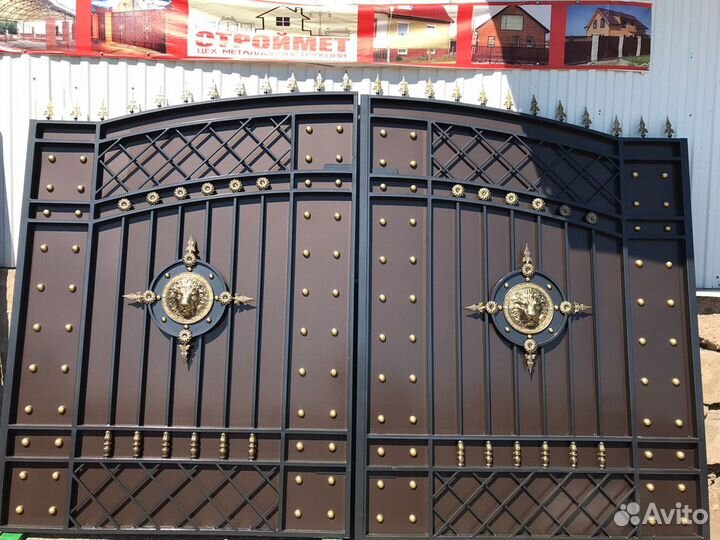 Кованые ворота