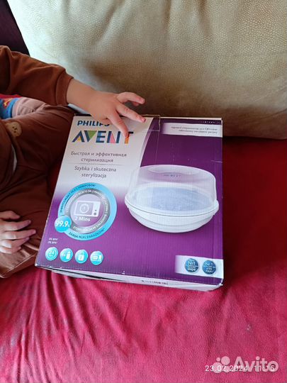 Стерилизатор для бутылочек philips avent