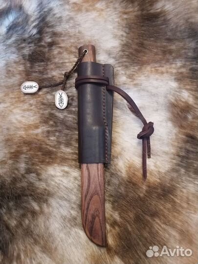 Нож охотничий ручной работы якутский нож