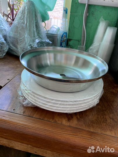 Клоша для блюд из нержавейки