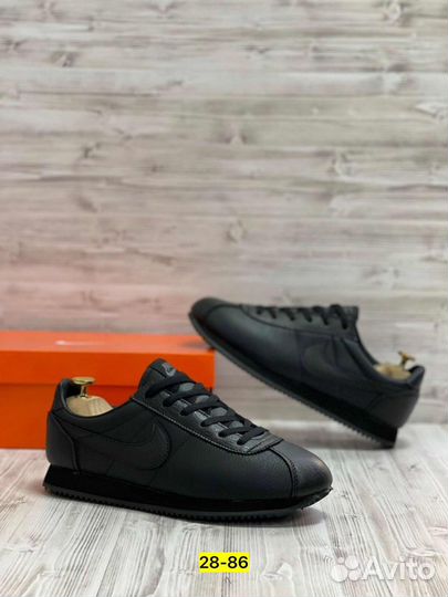 Кроссовки nike cortez black 41-45