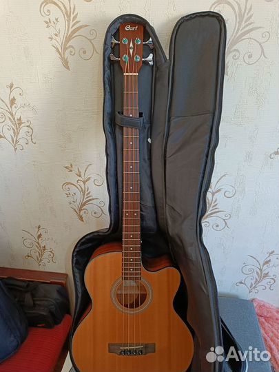 Акустическая бас-гитара Cort SJB5F-NS