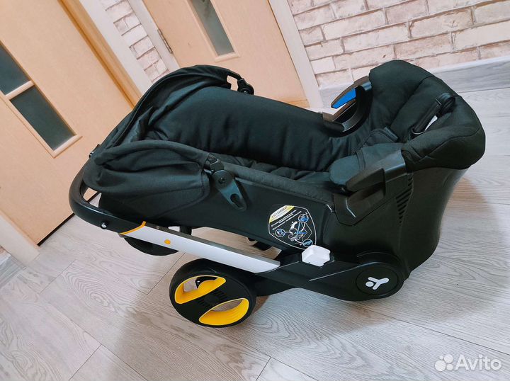 Коляска - автокресло foofoo 4 в 1 (черная)