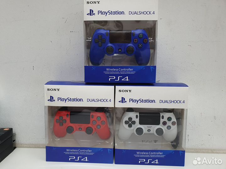 Беспроводной Bluetooth геймпад для PlayStation 4