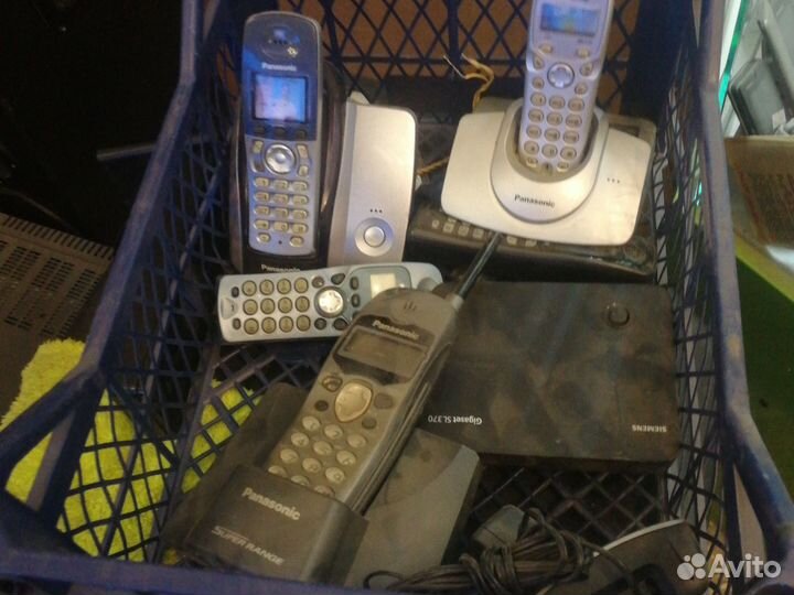 Коробка домашних телефонов Panasonic