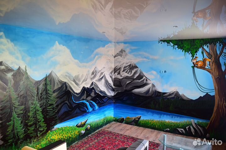 Граффити оформление, стрит-арт, роспись стен