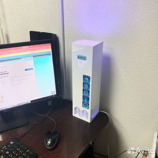 Рециркулятор бактерицидный на 100 куб.м (35м2)