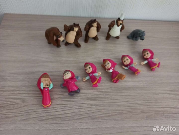 Маша и медведь киндер сюрприз