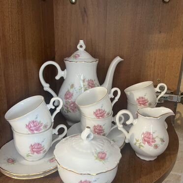 Кофейный сервис (Чехословакия) фарфор