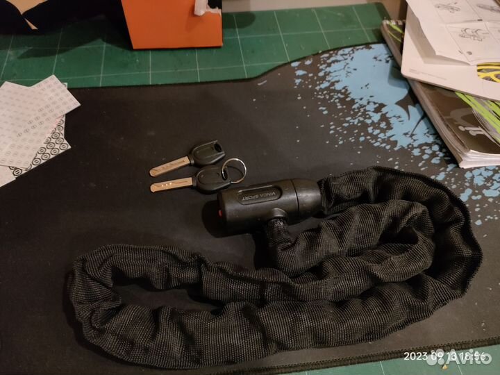 Велосипедный замок цепь