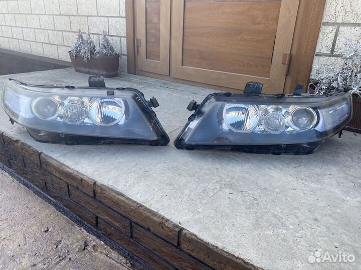 Фары на honda accord 7