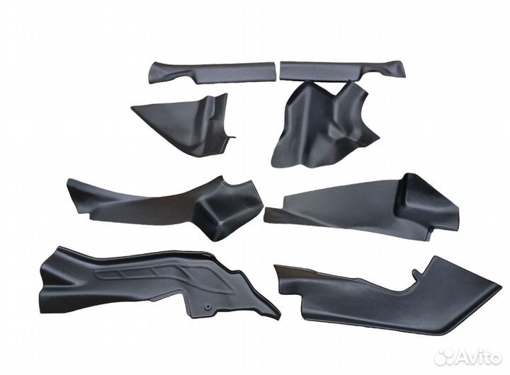 Накладки порогов LADA xray внутрисалонные