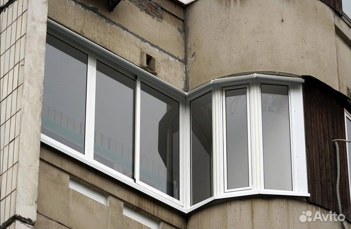 Остекление балконов и лоджий. Рассрочка без банка