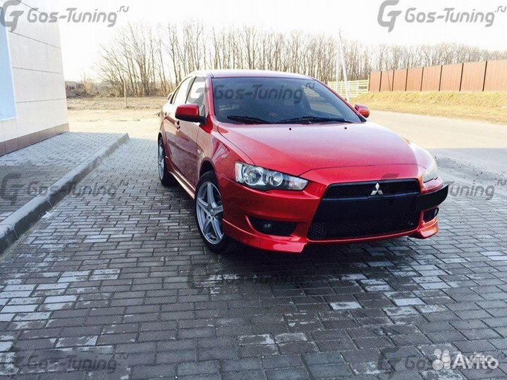 Тюнинг обвес штатный на Mitsubishi Lancer 10
