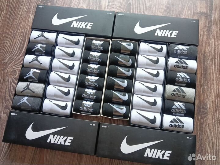 Носки Nike Adidas Reebok Puma