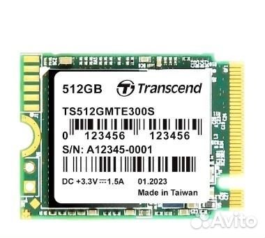 Твердотельный накопитель (SSD) Transcend TS512gmte300S