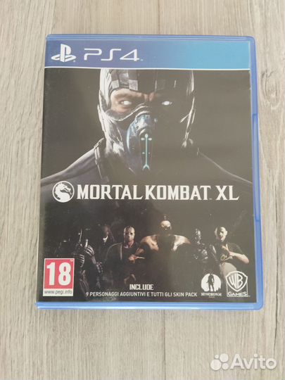 Игра Mortal Kombat XL для приставки ps4