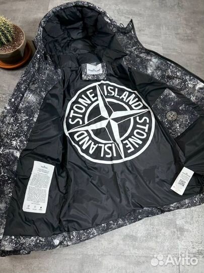 Пуховик Stone Island soft shell