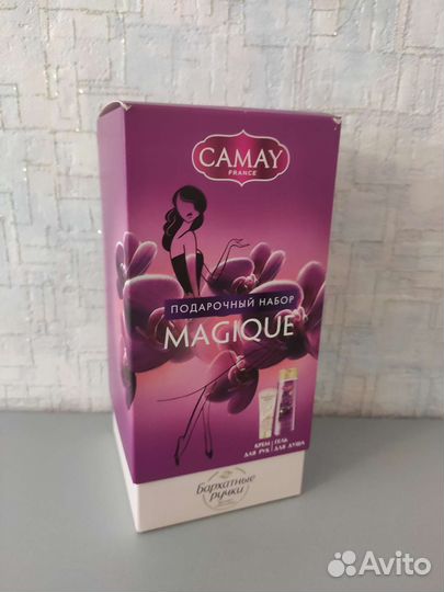 Подарочный набор гель камей и крем бархатные ручи