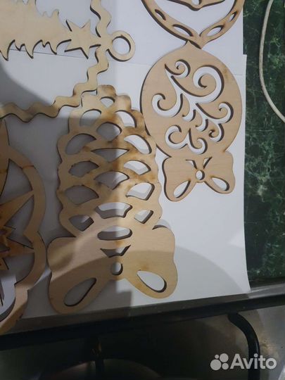 Заготовки деревянные для декора,шары пенопласт