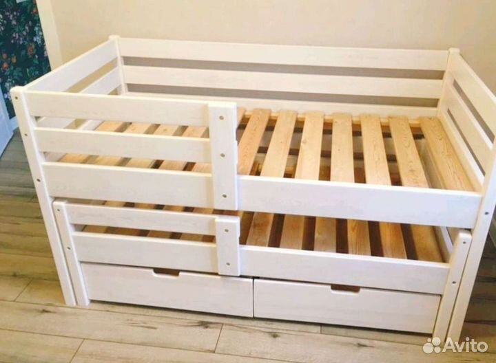 Детская выкатная кровать