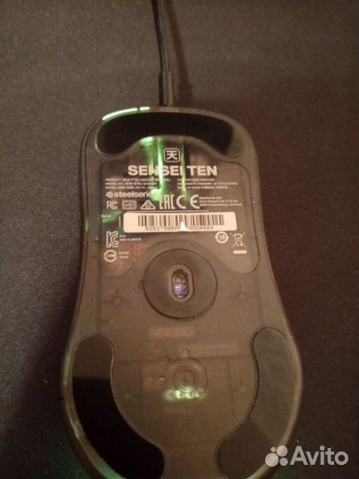 Мышь проводная SteelSeries Sensei Ten 62527