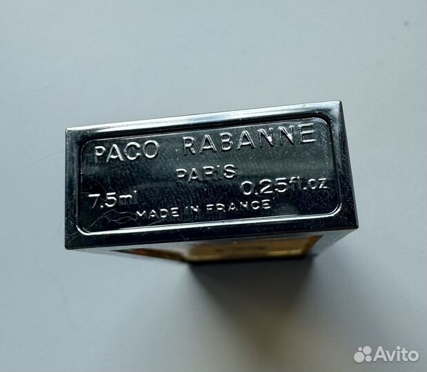 Paco Rabanne Metal флакон винтаж