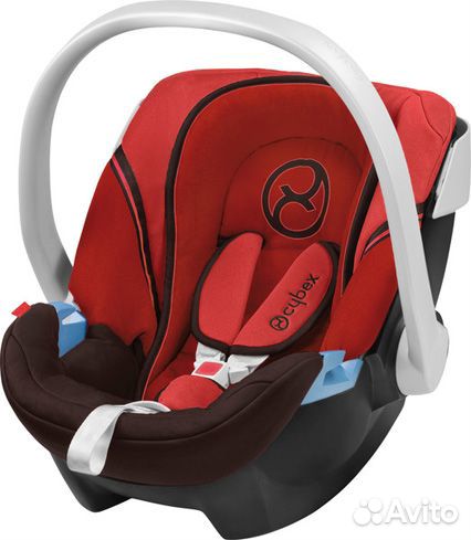 Автокресло Cybex Aton Rumba Red