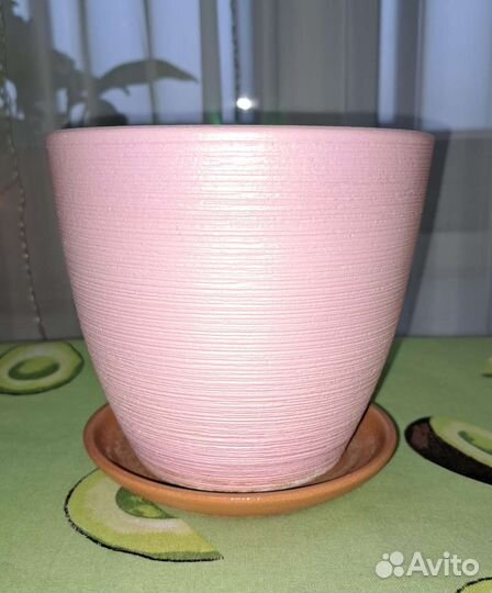 Глиняные цветочные горшки