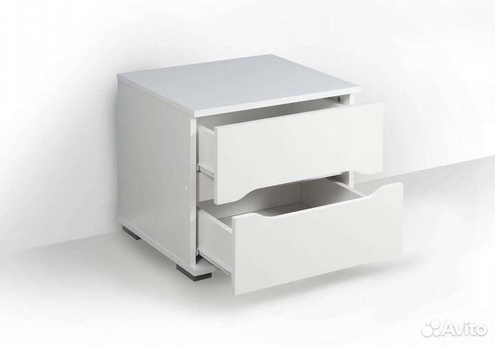 Тумба прикроватная белая